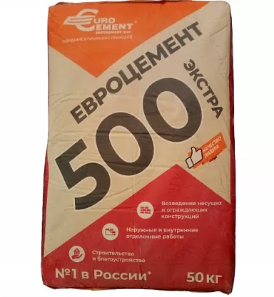 Цемент  500 ЦЕМ I 42,5Н (Д0)  (50кг) (Подгоренский) (уп. 34шт) купить в липецке